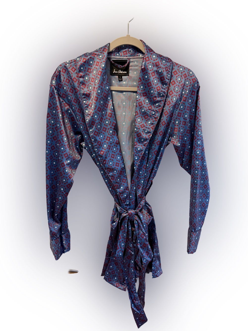 NWT Sam Edelman Satin Lounge Robe, Size S - Picture 2 of 8